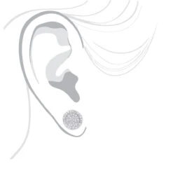 14K White Gold Pave Round Diamond Stud Earrings 0.35ct By Luxurman 12 14K White Gold Pave Round Diamond Stud Earrings 0.35ct By Luxurman -Its Hot Jewelry Shop 14k gold pave round diamond stud earrings 035ct by luxurman bodwh