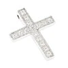 14K White Gold Princess Cut Diamond Cross Necklace 2.55ct -Its Hot Jewelry Shop 14k gold princess cut diamond cross necklace 255ct p 26540 wh