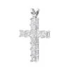 14K White Gold Princess Cut Diamond Cross Pendant 2.20ct 2 14K White Gold Princess Cut Diamond Cross Pendant 2.20ct -Its Hot Jewelry Shop 14k gold princess cut diamond cross pendant 220ct p 26518 wh