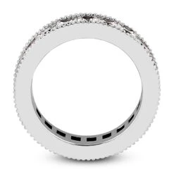 14K White Gold Princess Cut Diamond Eternity Ring 3.74ct 4.1mm -Its Hot Jewelry Shop 14k gold princess cut diamond eternity ring 374ct p 24920 additional white