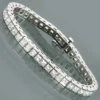 Women's Princess Diamond 14K White Gold Tennis Bracelet 13.55ct -Its Hot Jewelry Shop 14k gold princess diamond tennis bracelet 1355ct p 5799