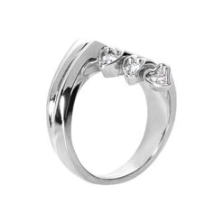 14K White Gold Right Hand Diamond Ring 0.20ct -Its Hot Jewelry Shop 14k gold right hand diamond ring 020ct p 29766 back white