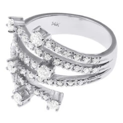 14K White Gold Right Hand Diamond Ring 0.94ct 13 14K White Gold Right Hand Diamond Ring 0.94ct -Its Hot Jewelry Shop 14k gold right hand diamond ring 094ct p 29755 back white 1669662188