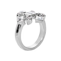 14K White Gold Right Hand Diamond Ring 1.20ct 8 14K White Gold Right Hand Diamond Ring 1.20ct -Its Hot Jewelry Shop 14k gold right hand diamond ring 120ct p 29751 back white