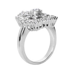 14K White Gold Right Hand Diamond Ring 1.25ct 8 14K White Gold Right Hand Diamond Ring 1.25ct -Its Hot Jewelry Shop 14k gold right hand diamond ring 125ct p 29750 back white