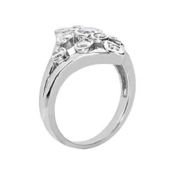 14K White Gold Right Hand Ladies Diamond Ring 0.85ct 8 14K White Gold Right Hand Ladies Diamond Ring 0.85ct -Its Hot Jewelry Shop 14k gold right hand ladies diamond ring 085ct p 29780 back white