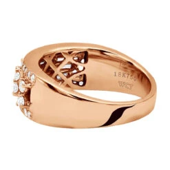 14K White Gold Round & Baguette Diamond Bands Item 1.10ct 15 14K White Gold Round & Baguette Diamond Bands Item 1.10ct -Its Hot Jewelry Shop 14k gold round baguette diamond bands item 110ct p 6097 back rose