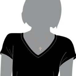 14K Rose Gold Round Diamond Cross Necklace 0.60ct By Luxurman 12 14K Rose Gold Round Diamond Cross Necklace 0.60ct By Luxurman -Its Hot Jewelry Shop 14k gold round diamond cross necklace 060ct p 26542 bodro