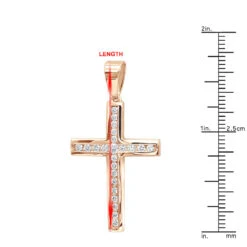 14K White Gold Round Diamond Cross Necklace 1.36ct -Its Hot Jewelry Shop 14k gold round diamond cross necklace 136ct p 26526 rulerro