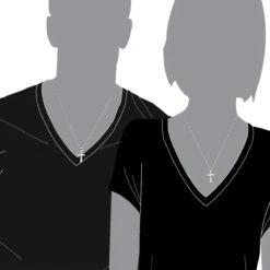 14K White Gold Round Diamond Cross Pendant 0.48ct -Its Hot Jewelry Shop 14k gold round diamond cross pendant 048ct p 26519 body white 20221011 20221027