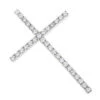 14K White Gold Round Diamond Cross Pendant 0.72ct -Its Hot Jewelry Shop 14k gold round diamond cross pendant 072ct p 6569 wh