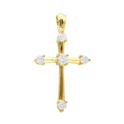 14K White Gold Round Diamond Cross Pendant 0.73ct 11 14K White Gold Round Diamond Cross Pendant 0.73ct -Its Hot Jewelry Shop 14k gold round diamond cross pendant 073ct p 26553 ye