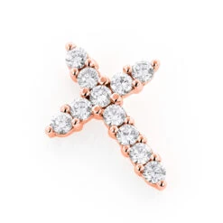 Small 14K White Gold Round Diamond Cross Pendant For Women 1 Carat 10 Small 14K White Gold Round Diamond Cross Pendant For Women 1 Carat -Its Hot Jewelry Shop 14k gold round diamond cross pendant 10ct p 6611 ro