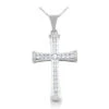 14K White Gold Round Diamond Cross Pendant 1.27ct 1 14K White Gold Round Diamond Cross Pendant 1.27ct -Its Hot Jewelry Shop 14k gold round diamond cross pendant 127ct p 26551 white 20220426