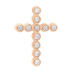 14K Yellow Gold Round Diamond Cross Pendant 1.32ct 24mm -Its Hot Jewelry Shop 14k gold round diamond cross pendant 132ct p 26520 ro