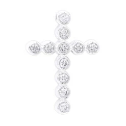 14K Yellow Gold Round Diamond Cross Pendant 1.32ct 24mm -Its Hot Jewelry Shop 14k gold round diamond cross pendant 132ct p 26520 wh