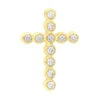 14K Yellow Gold Round Diamond Cross Pendant 1.32ct 24mm -Its Hot Jewelry Shop 14k gold round diamond cross pendant 132ct p 26520 ye