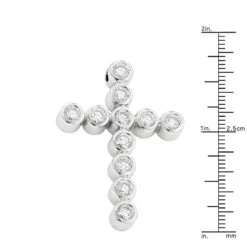 Large 14K Yellow Gold Round Diamond Cross Pendant For Men 2.75ct 13 Large 14K Yellow Gold Round Diamond Cross Pendant For Men 2.75ct -Its Hot Jewelry Shop 14k gold round diamond cross pendant 275ct p 26515 rulerwh