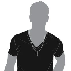 14K Yellow Gold Round Diamond Cross Pendant 4.40ct -Its Hot Jewelry Shop 14k gold round diamond cross pendant 440ct p 26503 bodwh