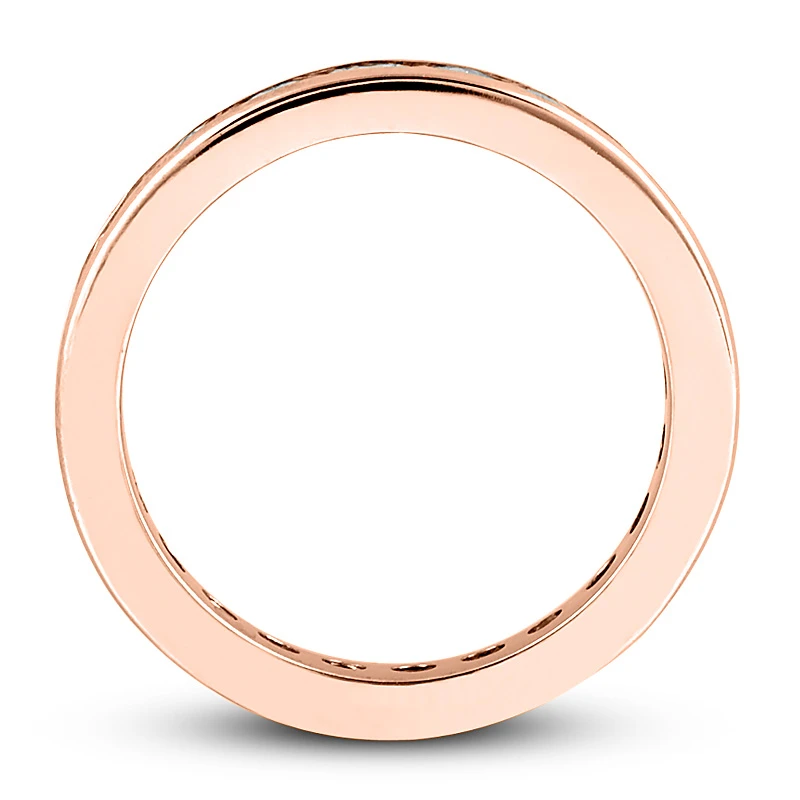 Thin 14K White Gold Round Diamond Eternity Band 1.25ct 9 Thin 14K White Gold Round Diamond Eternity Band 1.25ct - Image 7