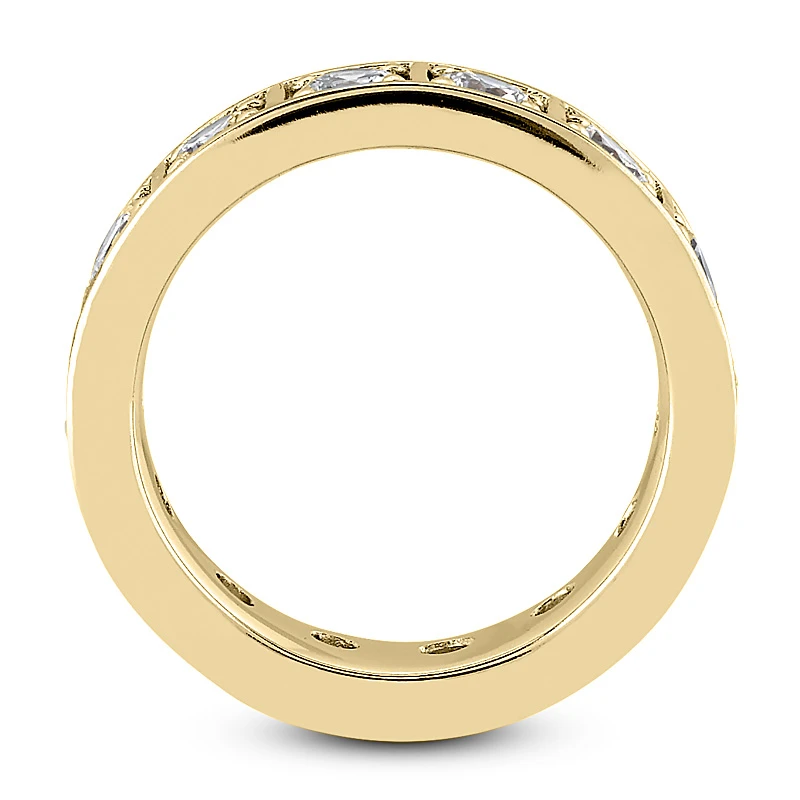 14K White Gold Round Diamond Eternity Band 2.60ct 10 14K White Gold Round Diamond Eternity Band 2.60ct - Image 8