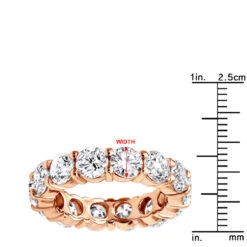 14K White Gold Round Diamond Eternity Band 5.85ct 25 14K White Gold Round Diamond Eternity Band 5.85ct -Its Hot Jewelry Shop 14k gold round diamond eternity band 585ct p 24810 rulerro