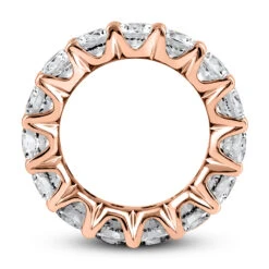 14K White Gold Round Diamond Eternity Band 6.75ct 17 14K White Gold Round Diamond Eternity Band 6.75ct -Its Hot Jewelry Shop 14k gold round diamond eternity band 675ct p 24826 additional rose