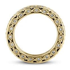 Thin 14K White Gold Round Diamond Eternity Ring 0.63ct 2.4mm -Its Hot Jewelry Shop 14k gold round diamond eternity ring 063ct p 24911 additional yellow