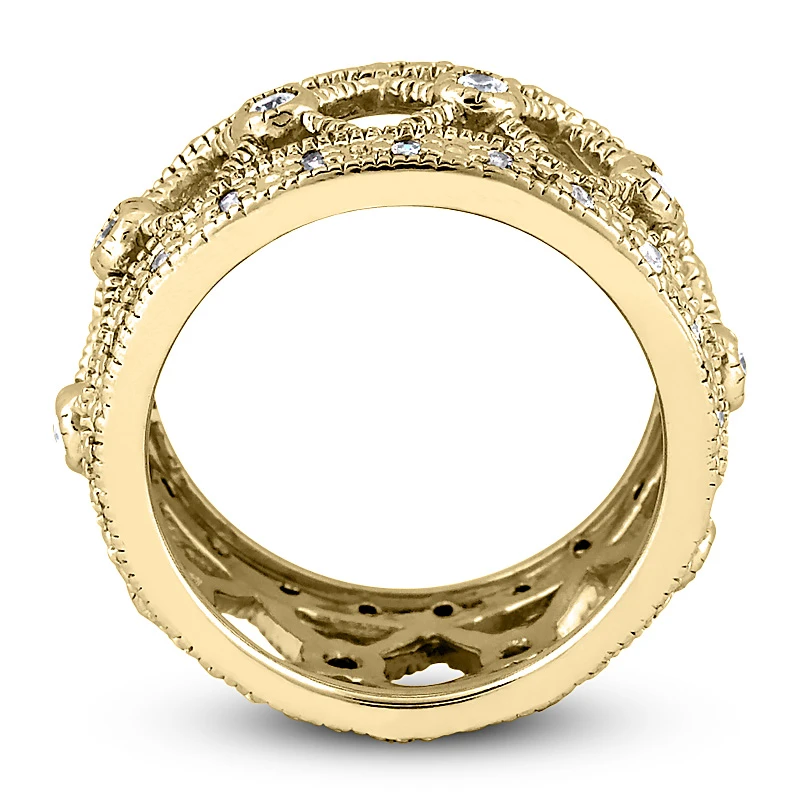 14K White Gold Round Diamond Eternity Ring 0.67ct 10 14K White Gold Round Diamond Eternity Ring 0.67ct - Image 8