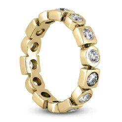 14K White Gold Round Diamond Eternity Ring 0.84ct 15 14K White Gold Round Diamond Eternity Ring 0.84ct -Its Hot Jewelry Shop 14k gold round diamond eternity ring 084ct p 24913 back yellow 20220426