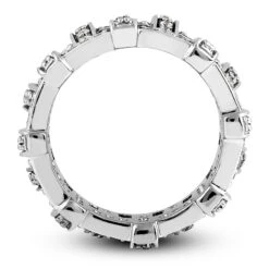 14K White Gold Round Diamond Eternity Ring 0.96ct -Its Hot Jewelry Shop 14k gold round diamond eternity ring 096ct p 24905 additional white