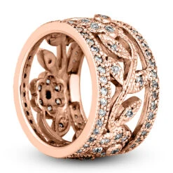 14K White Gold Round Diamond Eternity Ring 1.52ct -Its Hot Jewelry Shop 14k gold round diamond eternity ring 152ct p 24890 back rose 20220426