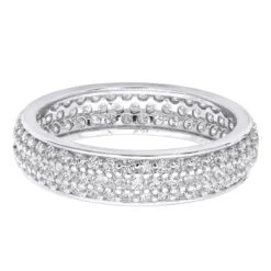 14K White Gold Round Diamond Eternity Ring 1.57ct 13 14K White Gold Round Diamond Eternity Ring 1.57ct -Its Hot Jewelry Shop 14k gold round diamond eternity ring 157ct p 24891 backwh 20210206
