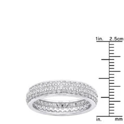 14K White Gold Round Diamond Eternity Ring 1.57ct 17 14K White Gold Round Diamond Eternity Ring 1.57ct -Its Hot Jewelry Shop 14k gold round diamond eternity ring 157ct p 24891 rulerwh 20210206
