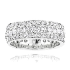 14K Yellow Gold Round Diamond Eternity Band 2 Carat Ring By Luxurman 7 14K Yellow Gold Round Diamond Eternity Band 2 Carat Ring By Luxurman -Its Hot Jewelry Shop 14k gold round diamond eternity ring 201ct p 24908 wh