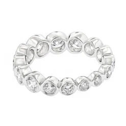 14K White Gold Round Diamond Eternity Ring 2.09ct 11 14K White Gold Round Diamond Eternity Ring 2.09ct -Its Hot Jewelry Shop 14k gold round diamond eternity ring 209ct p 24904 backwh