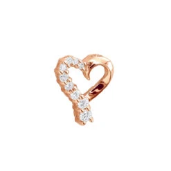 14K Yellow Gold Round Diamond Floating Heart Pendant 0.25ct -Its Hot Jewelry Shop 14k gold round diamond floating heart pendant 025ct p 27715 ro 20191215
