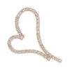 Large Open Hearts: 14K Rose Gold Round Diamond Floating Heart Pendant 4.84ct -Its Hot Jewelry Shop 14k gold round diamond floating heart pendant 484ct p 5886 ro