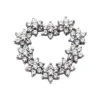 14K White Gold Round Diamond Floral Heart Pendant 3.50ct -Its Hot Jewelry Shop 14k gold round diamond floral heart pendant 350ct p 27737 white 20220426