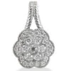 14K White Gold Round Diamond Flower Pendant 0.50ct 12.4mm 1 14K White Gold Round Diamond Flower Pendant 0.50ct 12.4mm -Its Hot Jewelry Shop 14k gold round diamond flower pendant 050ct p 27290 white 20220426