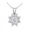 14K White Gold Round Diamond Flower Pendant 1.30ct 2 14K White Gold Round Diamond Flower Pendant 1.30ct -Its Hot Jewelry Shop 14k gold round diamond flower pendant 130ct p 27343 white 20220426