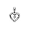 Round Diamond 14K White Gold Small Heart Pendant 0.07ct 2 Round Diamond 14K White Gold Small Heart Pendant 0.07ct -Its Hot Jewelry Shop 14k gold round diamond heart necklace 007ct p 27750 white 20220426