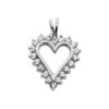 14K White Gold Round Diamond Heart Necklace 4ct -Its Hot Jewelry Shop 14k gold round diamond heart necklace 4ct p 27745 white 20220426