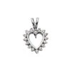14K White Gold Diamond Heart V-Bale Pendant 0.24ct 1 14K White Gold Diamond Heart V-Bale Pendant 0.24ct -Its Hot Jewelry Shop 14k gold round diamond heart pendant 024ct p 27795 white 20220426