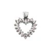 14K White Gold Round Diamond Heart Pendant 0.63ct -Its Hot Jewelry Shop 14k gold round diamond heart pendant 063ct p 27808 white 20220426