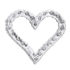 14K White Gold Round Diamond Heart Pendant 1.68ct -Its Hot Jewelry Shop 14k gold round diamond heart pendant 168ct p 27691 backwh