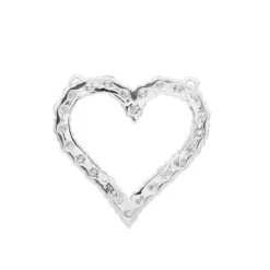 14K White Gold Round Diamond Heart Pendant 3.60ct 29mm -Its Hot Jewelry Shop 14k gold round diamond heart pendant 360ct p 27692 backwh
