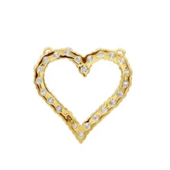 14K White Gold Round Diamond Heart Pendant 3.60ct 29mm -Its Hot Jewelry Shop 14k gold round diamond heart pendant 360ct p 27692 backye