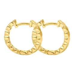 14K Yellow Gold Round Diamond Hoop Huggie Earrings 0.16ct 14 14K Yellow Gold Round Diamond Hoop Huggie Earrings 0.16ct -Its Hot Jewelry Shop 14k gold round diamond hoop huggie earrings 016ct p 6827 backye