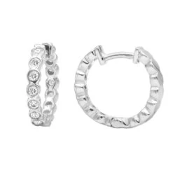 14K Yellow Gold Round Diamond Hoop Huggie Earrings 0.16ct 11 14K Yellow Gold Round Diamond Hoop Huggie Earrings 0.16ct -Its Hot Jewelry Shop 14k gold round diamond hoop huggie earrings 016ct p 6827 wh